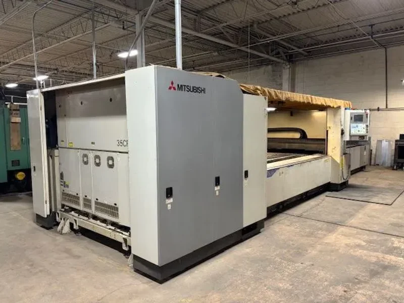2001 MITSUBISHI ML 3015-LVP 3,500 WATT 5' X 10' CO2 CNC LASER