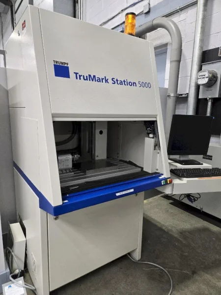TRUMPF 2008 TRUMPF TRUMARK 5000 ROTARY LASER MARKER  -  TRUMARK STATION 5000