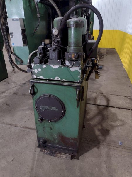 9 SPINDLE PEDDINGHAUS MODEL #BDL-1250/9 I-BEAM DRILL/DRILLING LINE: STOCK #19128