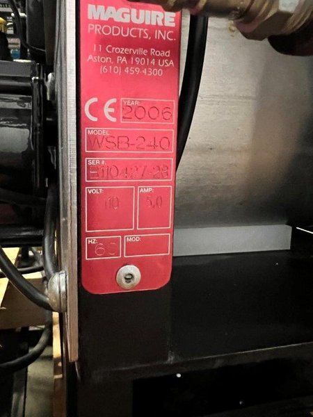 Maguire Used WSB-240R Blender, 4 Component, 993 lbs/hr, yr. 2006