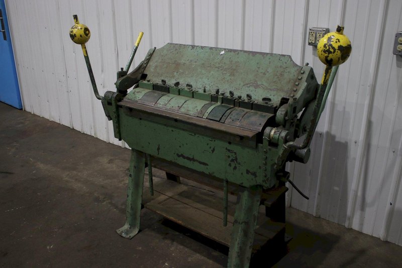 3&#039; X 14 GA DREIS &amp; KRUMP FINGER BRAKE: STOCK #76677
