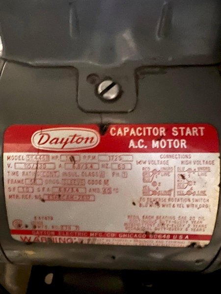 7-1/2 Ton Whitney Jensen Mechanical Clutch Punch Press Model 127