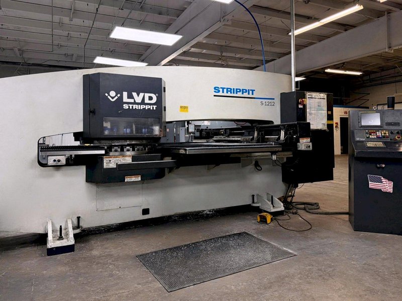 LVD Strippit S-1212 Turret Punch