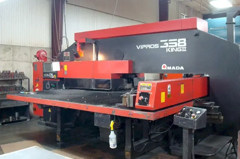 1998 AMADA VIPROS 358 KING II | Punches, Turret