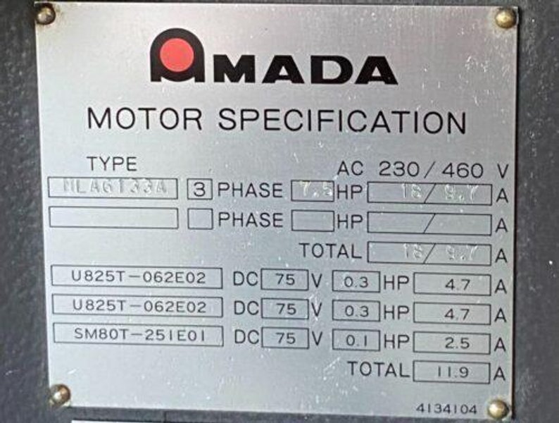 Amada RG-80 CNC Press Brake