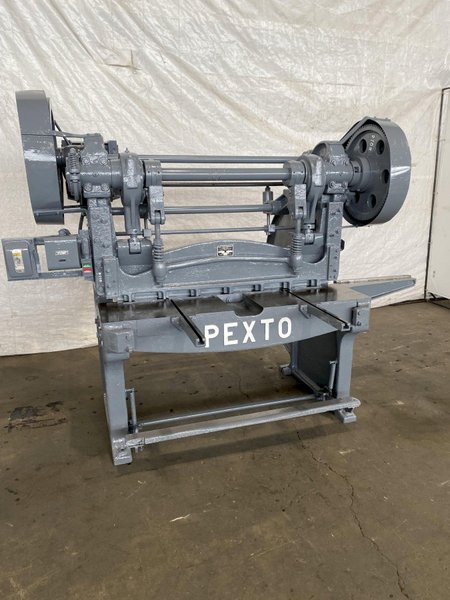 52" X 10 GA PEXTO G352C MECHANICAL SHEAR. STOCK #0315522