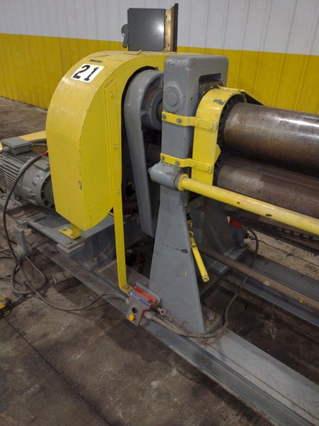 10&#039; X 12 GA BROWN &amp; BOGGS MODEL #90-A INITIAL PINCH BENDING ROLL: YOBRO #24377