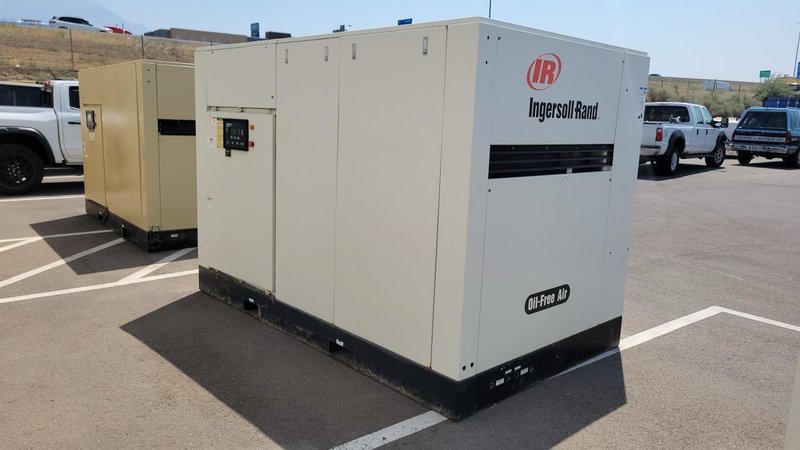 Ingersoll Rand Sierra H200W Oil-Free Rotary Screw Air Compressor, 2001