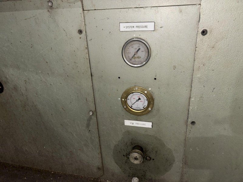 18&quot; X 27&quot; HYDMECH MODEL #S-25A AUTOMATIC HORIZONTAL MITER SAW WITH NESTING: STOCK #23698