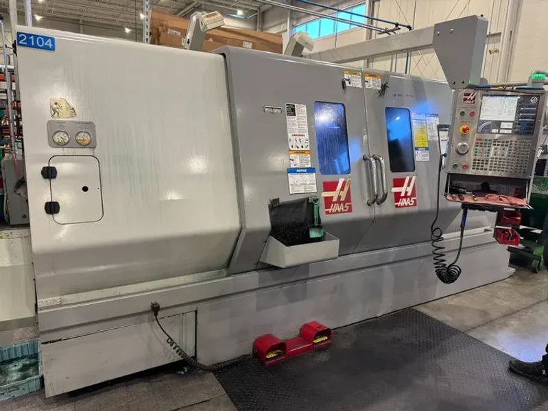 USED HAAS MODEL SL-30L 30" x 60" CNC SLANT BED LATHE
