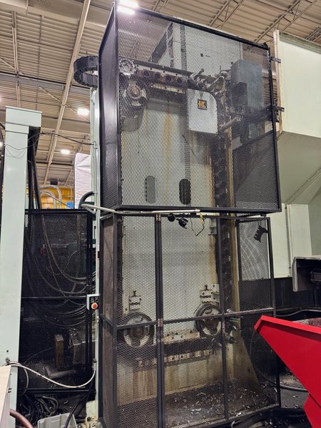 Kuraki KBT 13EA CNC Boring Mill, 2003 – Fanuc Control, 4k RPM, Chip Conveyor, 1000 PSI TSC