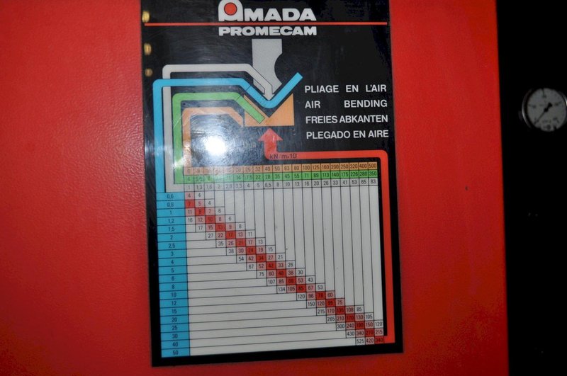 110 TON AMADA HYDRAULIC PRESS BRAKE