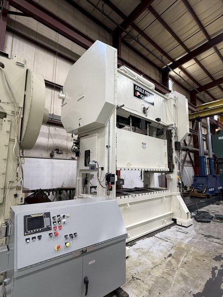 300 ton Eagle SC2-300-108-48 Used Straight Side Stamping Press For Sale, Recondition in Process, Year 1995