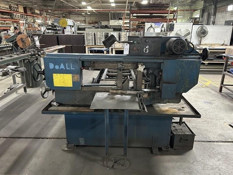 9" X 16" DOALL Swivel Head Horizontal Band Saw, Model C-916S