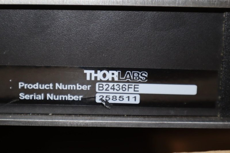 ThorLabs Optical Breadboard, 24" x 36" x 2.28", w/ 1" Grid Pattern 1/4-20 Tapped Holes- Auction Item