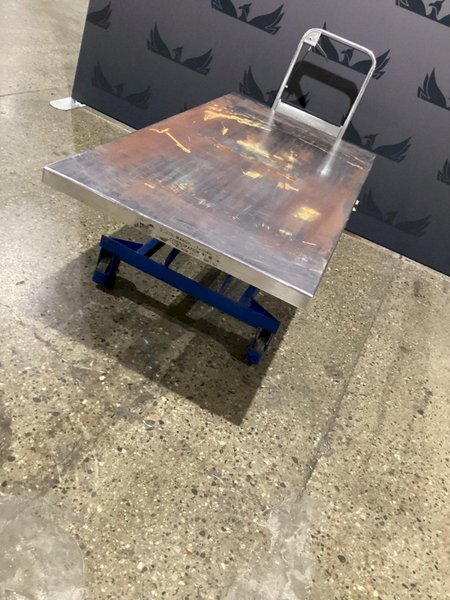 VESTIL CART-1000-LD LIFTING TABLE USED