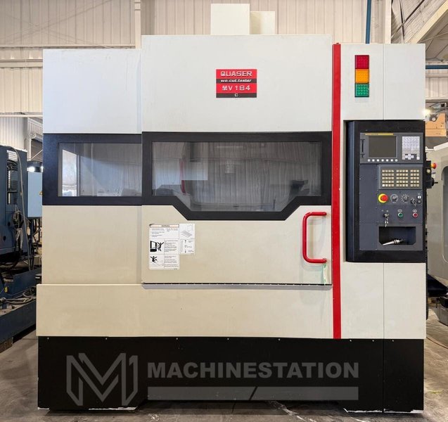 Quaser MV184C/12C CNC Vertical Machining Center – TSC, 12,000 RPM Mill