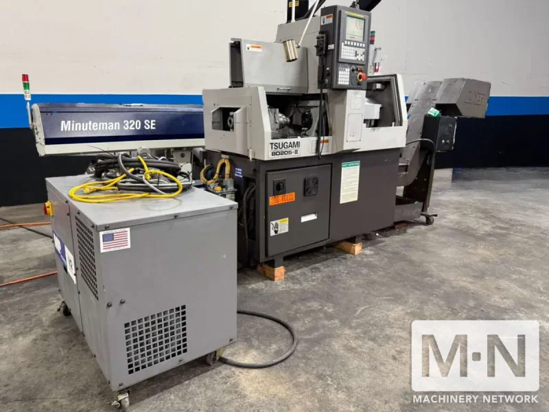 Tsugami BO205-II CNC Swiss Lathe, 2013