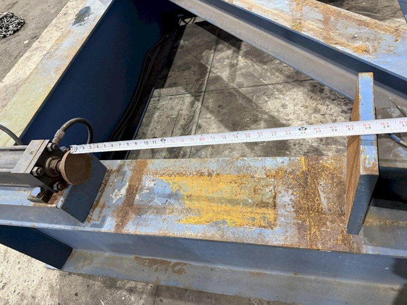 250 TON X 21' CAMBCO HYDRAULIC BEAM CAMBERING / BENDING MACHINE: YOBRO #24412