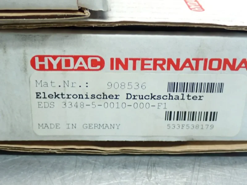 HYDAC EDS3300 PRESSURE SWITCH, 3PCS  -  908536