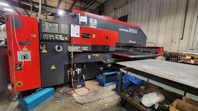 22 Ton Amada Vipros 255 Turret Punch, 1998