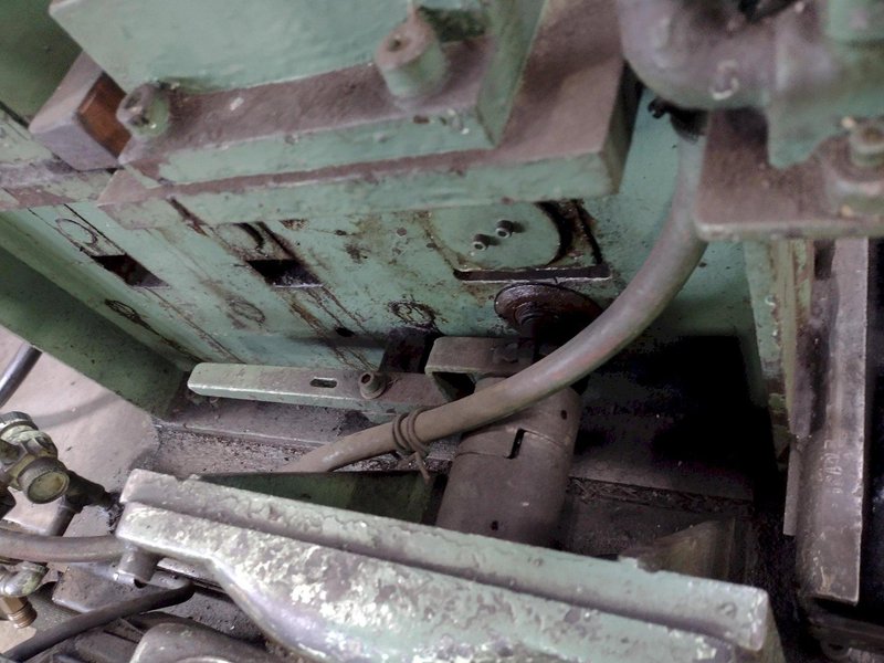 54" X 10 GAUGE DALLAS AIR FEED WITH EDWARDS SHEAR CUT TO LENGTH LINE: STOCK 15968