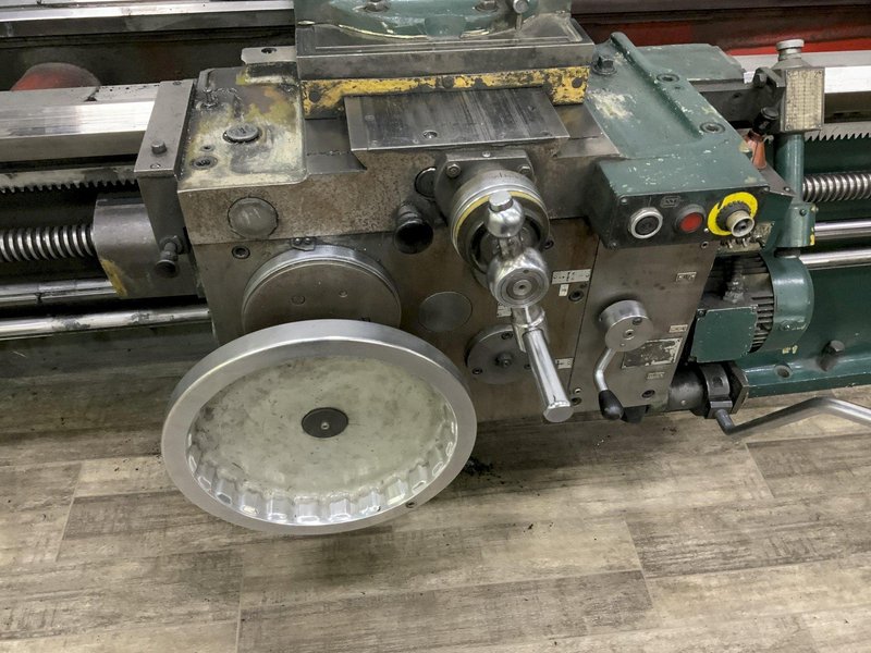 20" X 80" RYAZAN MODEL 1M63H-2 ENGINE LATHE: STOCK #81362