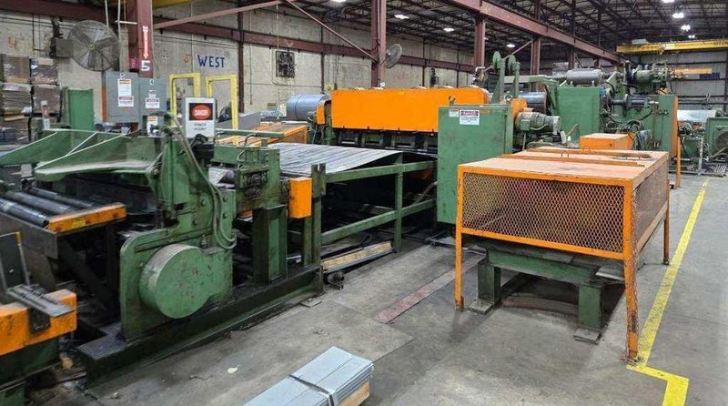 72" x 0.105" x 25,000# McKay/Wysong Cut To Length Line