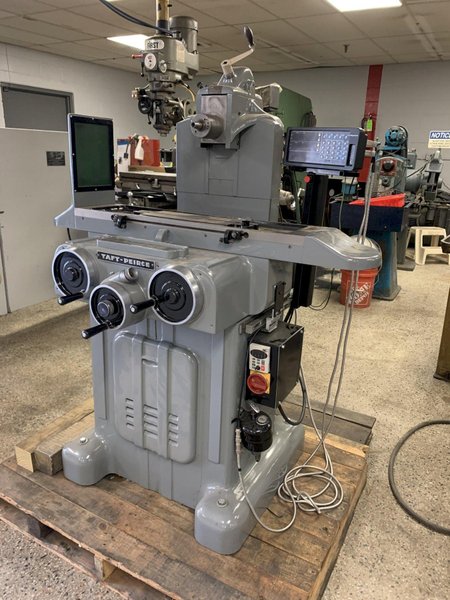 5" x 12" Taft-Peirce Manual Precision Surface Grinder (rebuilt)