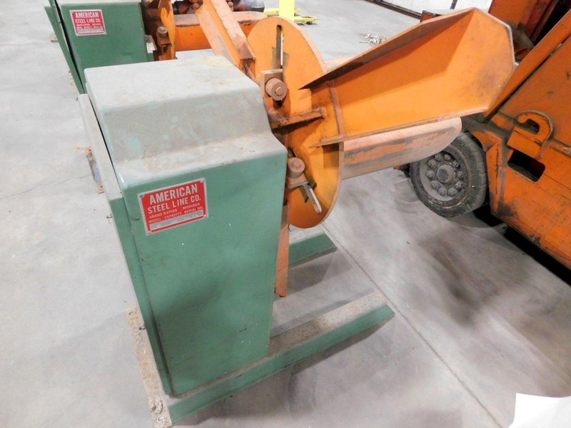 1000 LBS X 18&quot; AMERICAN STEEL LINE COIL REEL: STOCK #73430