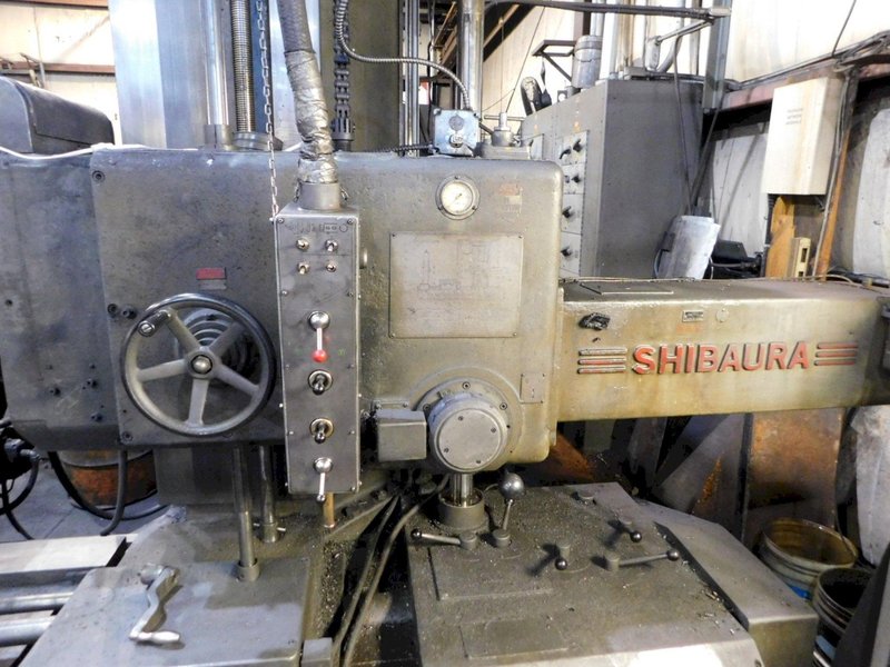 3.5&quot; SHIBAURA/TOSHIBA #BFT-9 TABLE TYPE HORIZONTAL BORING MILL: STOCK #11278