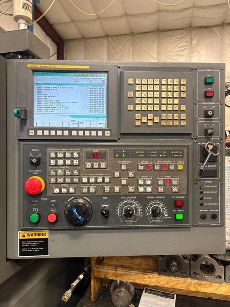 Samsung SL‑35A/1500 CNC Lathe, 2012 – Tool Presetter, Tailstock, 4.5″ Bar Cap