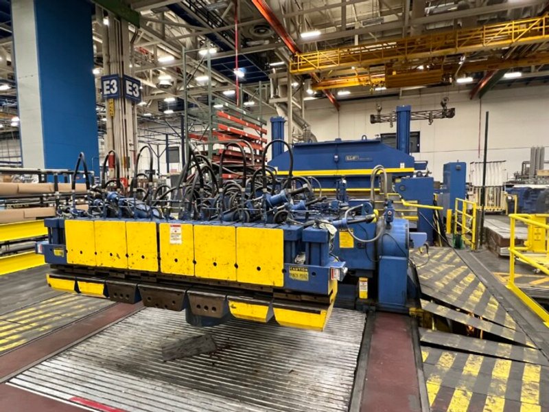 L&amp;F CNC 1000 Ton Longitudinal Stretch Forming Machine
