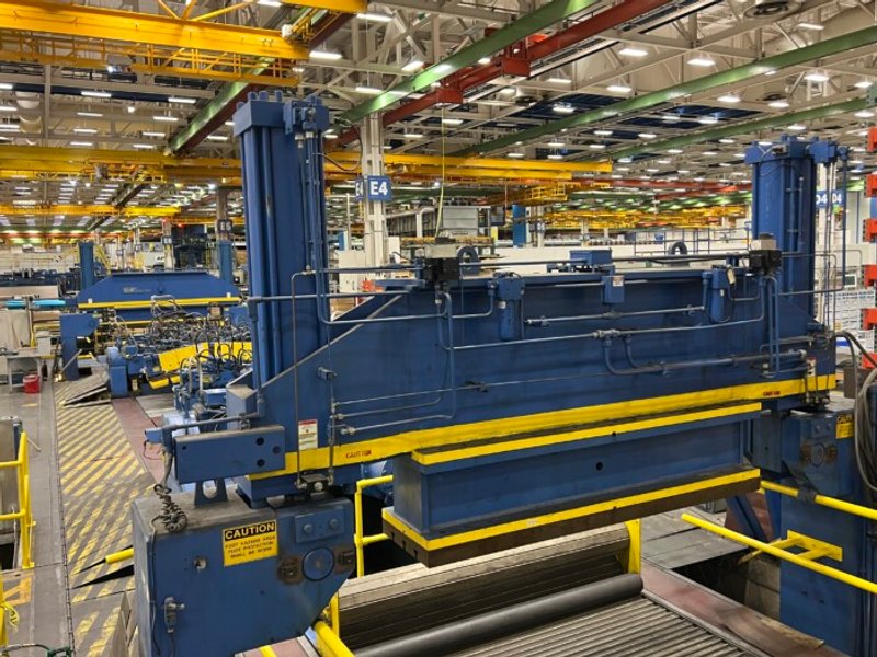 L&amp;F CNC 1000 Ton Longitudinal Stretch Forming Machine