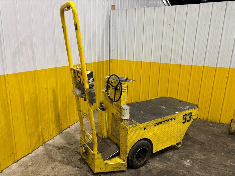 36 VOLT CUSHMAN MODEL 898361 STOCK CHASER/TUGGER CART: YOBRO #24648