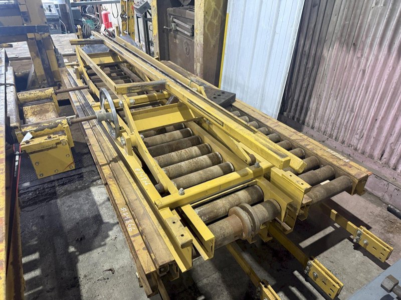 CAT TRACK PIN &amp; BUSHINGS PRESS WITH ELECTRIC IMPACT WRENCH, WINCH &amp; CONVEYOR: YOBRO #24866