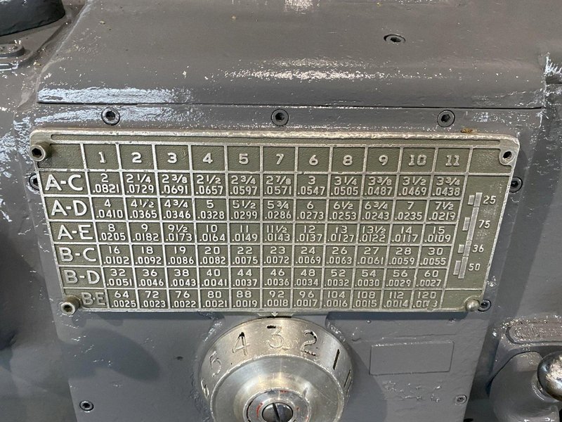 18" X 60" MONARCH ENGINE LATHE. STOCK #  0628822