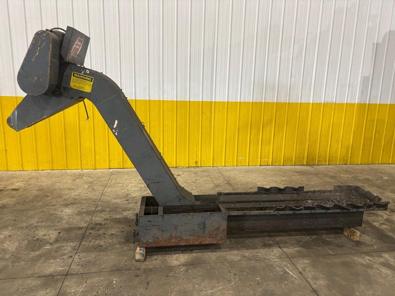 JORGENSEN INCLINED CHIP CONVEYOR: STOCK 22283