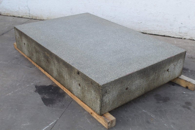 4&#039; X 6&#039; X 12-1/2 GRANITE SURFACE PLATE: STOCK #72286