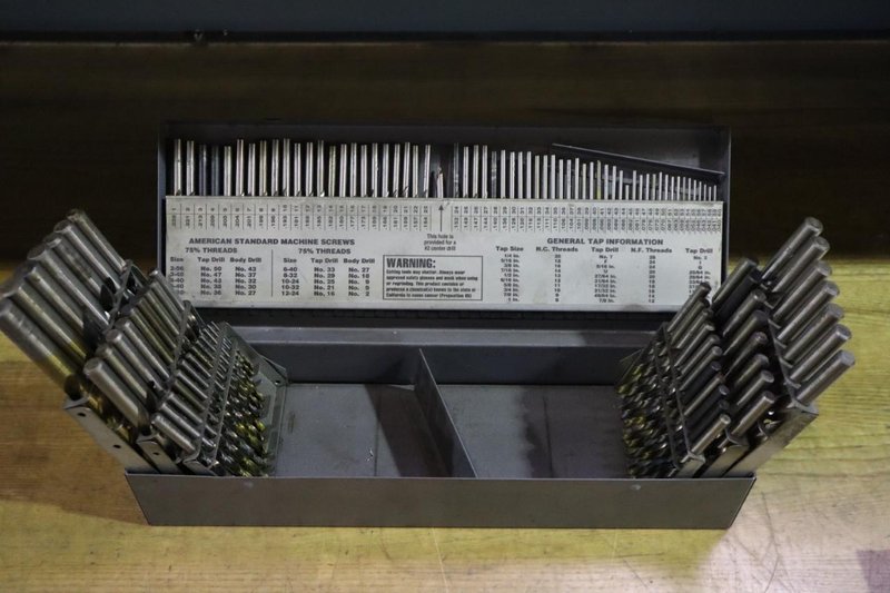 Huot Indexes: (2) Reamer Indexes 1-16&quot; - 1/2&quot;; (1) Drill Index: Lettered, Fractional, Decimal Drills- Auction Item