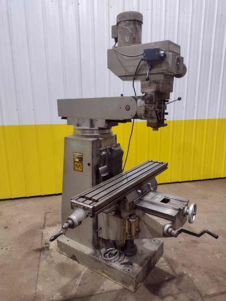 3 HP SUPERMAX MODEL #YCM-16VS VARIABLE SPEED VERTICAL RAM TYPE MILL: STOCK #19651