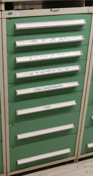 8-DRAWER VIDMAR CABINET: STOCK #21594