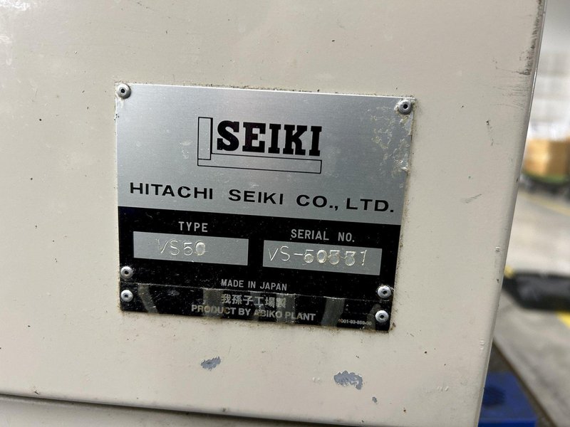 Hitachi Seiki VS50 4-Axis CNC Vertical Machining Center