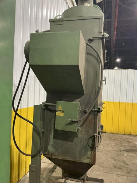 6 CU FT GOFF MODEL #6BB RUBBER BELT TUMBLE TYPE BLAST MACHINE: YOBRO #25035