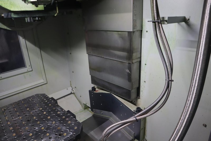 Hardinge-Bridgeport Model V480 APC Vertical Machining Center with 2-Station Automatic Pallet Changer, 10K Spindle, Probing System, Chip Conveyor