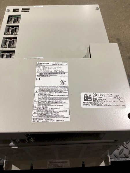 MITSUBISHI MDS-B-SP-370 37 kW Spindle Drive / Amplifier USED