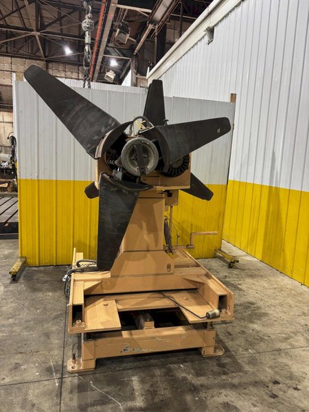 4,000 LBS X 18&quot; CWP MODEL #3RD-18 DOUBLE END PULL OFF COIL REEL UNCOILER: YOBRO #23972