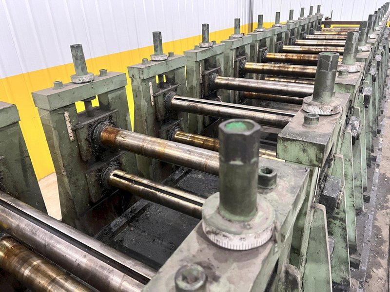 14 STAND X 3&quot; X 26&quot; ROLLSPACE DAHLSTROM MODEL #600-14 RAFTED ROLLFORMER: STOCK #21321