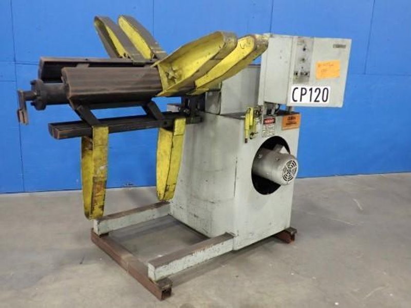 Dallas Industries Motorized Coil Reel Uncoiler 6,000 Lbs. Capacity