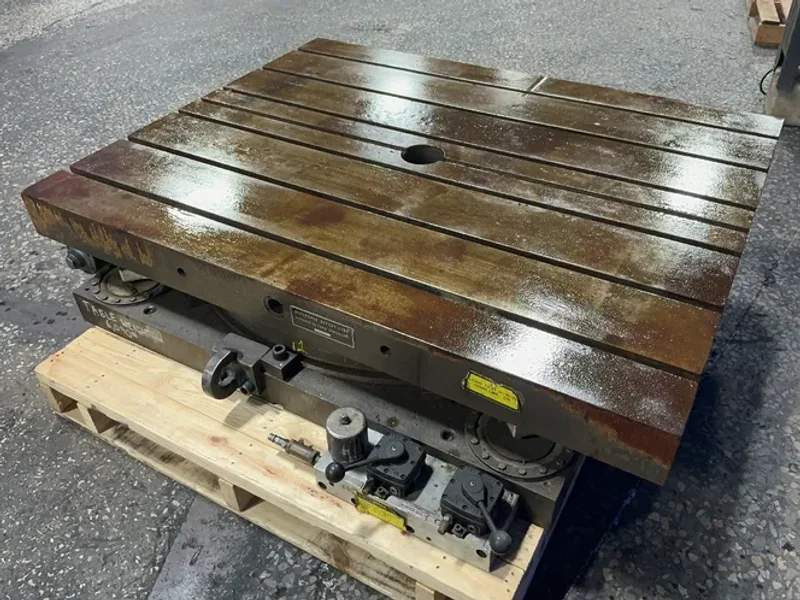 48” X 60” / 15000 Lbs  T-slot Table